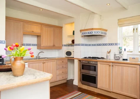 The kitchen at Brynceirios, Newport