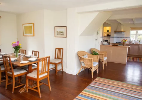 The kitchen & dining area at Brynceirios, Newport