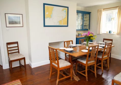 The dining area at Brynceirios, Newport