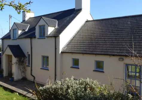 Brynceirios is a 4-bedroom cottage in an idyllic location, overlooking the beautiful Nevern Estuary and Newport Sands Beach