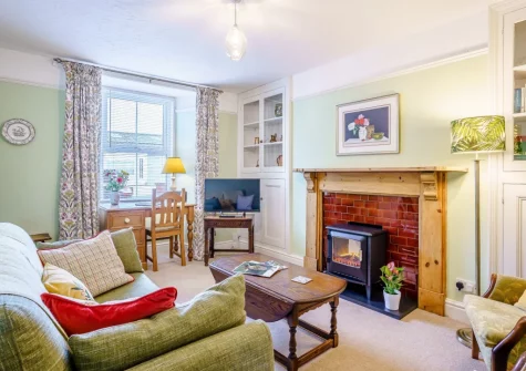The living room at Bryncoed, Narberth