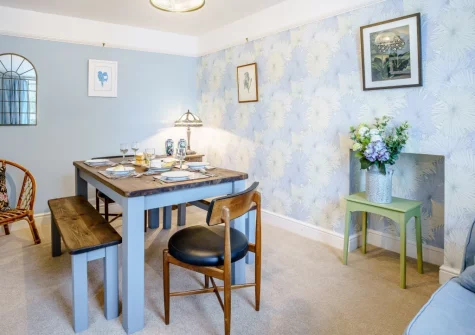 The dining room at Bryncoed, Narberth
