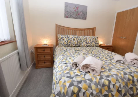 Bedroom #1 at Buttercup Cottage, Kilgetty