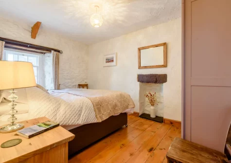 Bedroom #1 at Bwthyn Clyd, St Davids