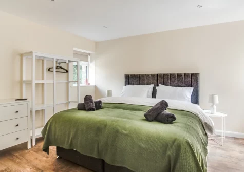 Bedroom #1 at Bwthyn Clyd, Talwrn