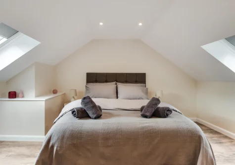 Bedroom #2 at Bwthyn Clyd, Talwrn