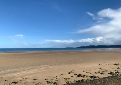 For coastal days out, head to nearby Red Wharf Bay