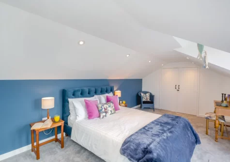 Bedroom #1 at Bwthyn Craig Wen, Mynytho