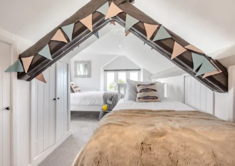Bedroom #3 at Bwthyn Craig Wen, Mynytho
