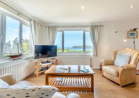 The living area at Bwthyn Trefdraeth, Newport