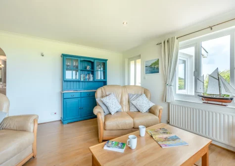 The living area at Bwthyn Trefdraeth, Newport