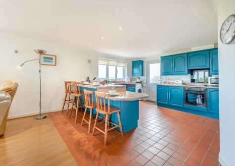 The kitchen at Bwthyn Trefdraeth, Newport