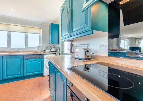 The kitchen at Bwthyn Trefdraeth, Newport