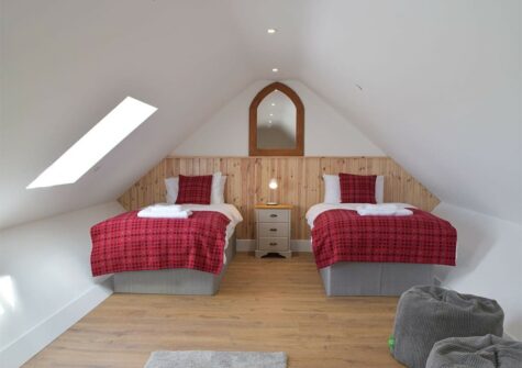 Bedroom #3 at Bwthyn y Bugail, Penrhiw