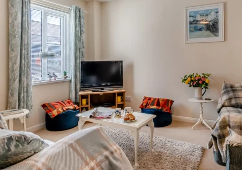 Bwthyn Y Mor, Broad Haven is a charming family retreat just 200 metres from a glorious sandy beach, featuring a delightful enclosed patio garden, stylish coastal interiors, and private parking in the heart of beautiful Pembrokeshire.