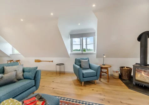 The living area at Caerau Bach, Trefin