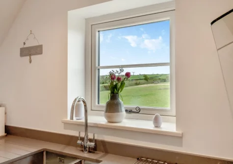 The kitchen at Caerau Bach, Trefin