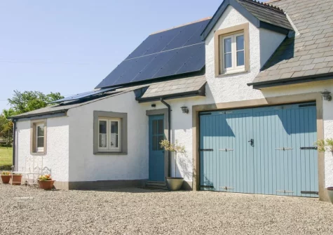Caerau Bach is a superb upside-down holiday home, extensively refurbished to a very high standard