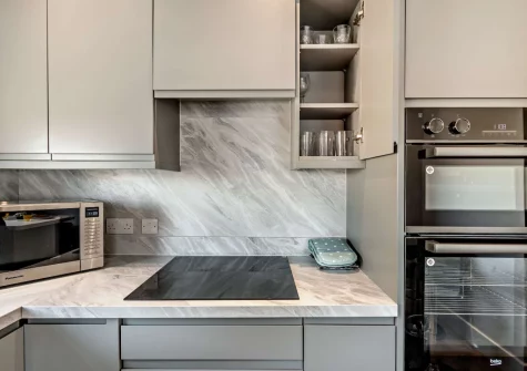 The kitchen at Cahbloots, Tenby