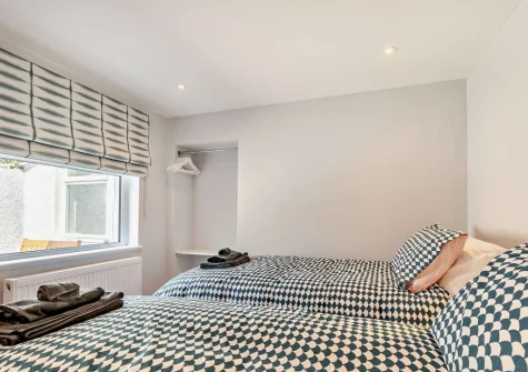 Bedroom #3 at Cahbloots, Tenby