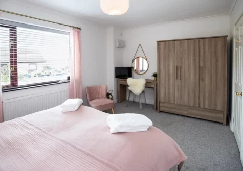Bedroom #1 at Carmarthen Bay View, Saundersfoot
