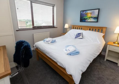 Bedroom #2 at Carmarthen Bay View, Saundersfoot