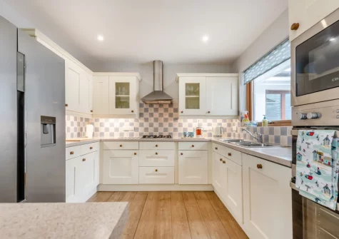 The kitchen at Cascade, Saundersfoot