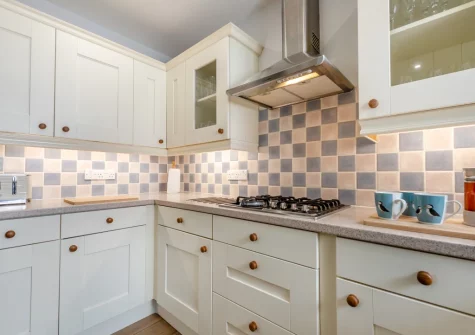 The kitchen at Cascade, Saundersfoot