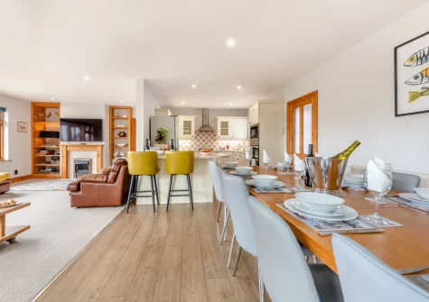 The dining area at Cascade, Saundersfoot
