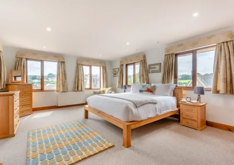 Bedroom #1 at Cascade, Saundersfoot