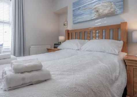 Bedroom #1 at Castle Cottage, Tenby