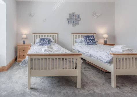 Bedroom #2 at Castle Cottage, Tenby