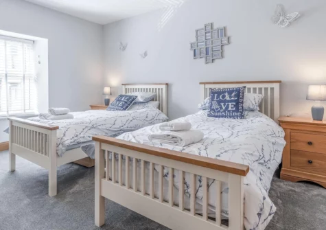 Bedroom #2 at Castle Cottage, Tenby
