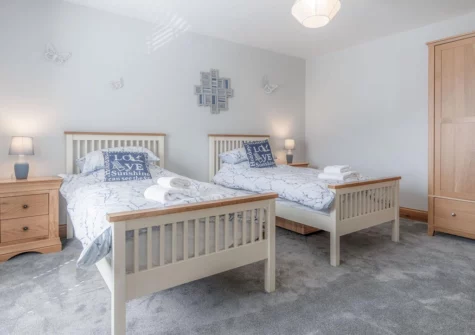 Bedroom #2 at Castle Cottage, Tenby
