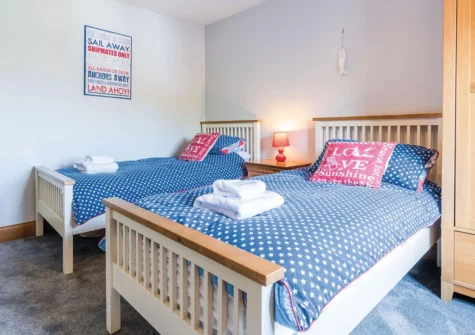 Bedroom #3 at Castle Cottage, Tenby