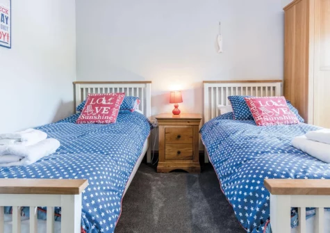 Bedroom #3 at Castle Cottage, Tenby