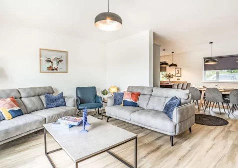 The living area at Cefn Gelli, Llawhaden