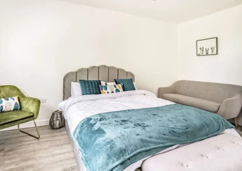 Bedroom #3 at Cefn Gelli, Llawhaden