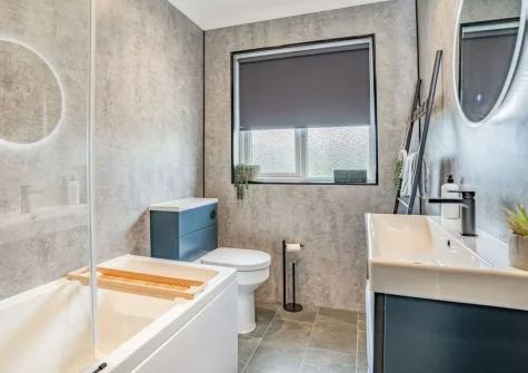 The bathroom at Cefn Gelli, Llawhaden