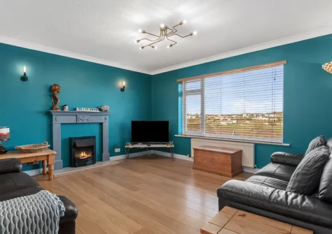 The living area at Celandyne, Saundersfoot