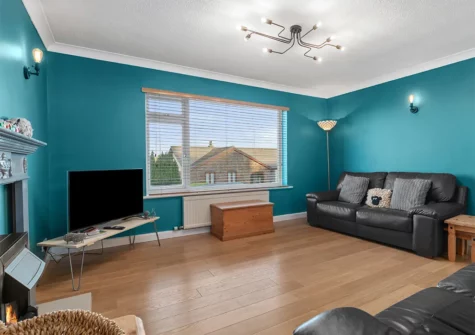 The living area at Celandyne, Saundersfoot