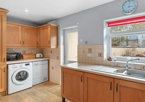 The kitchen at Celandyne, Saundersfoot