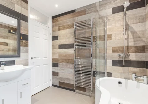 The bathroom at Celandyne, Saundersfoot