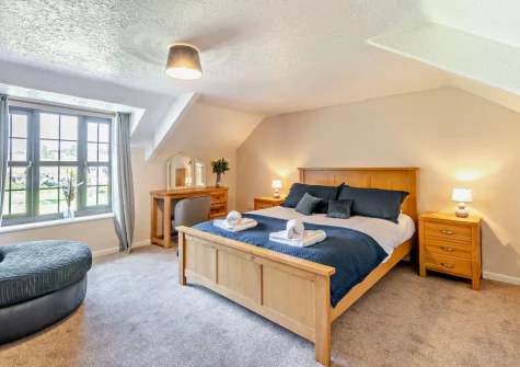 Bedroom #1 at Chestnut Cottage, Stackpole