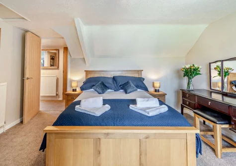 Bedroom #2 at Chestnut Cottage, Stackpole