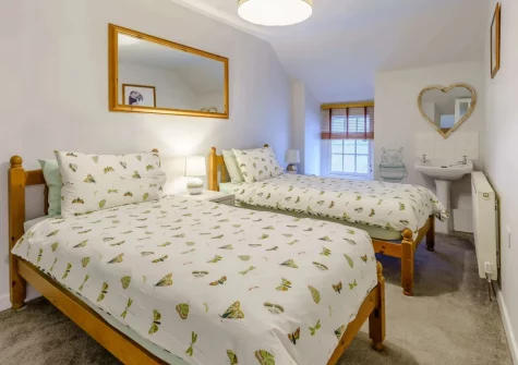 Bedroom #3 at China Cottage, Tenby