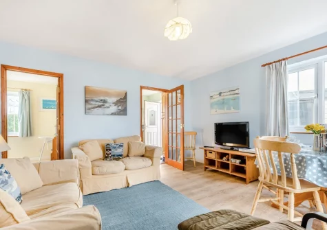 The living area at Cilborth, Broad Haven