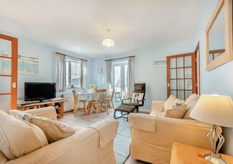 The living area at Cilborth, Broad Haven