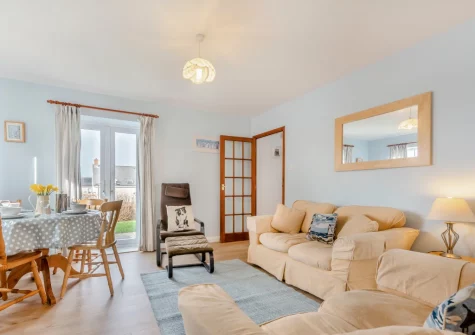 The living & dining area at Cilborth, Broad Haven