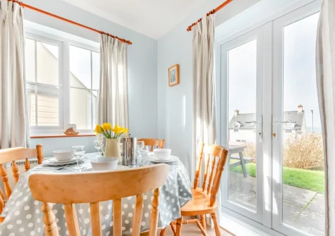 The dining area at Cilborth, Broad Haven